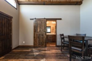 Sliding Barn Door Wide Shot